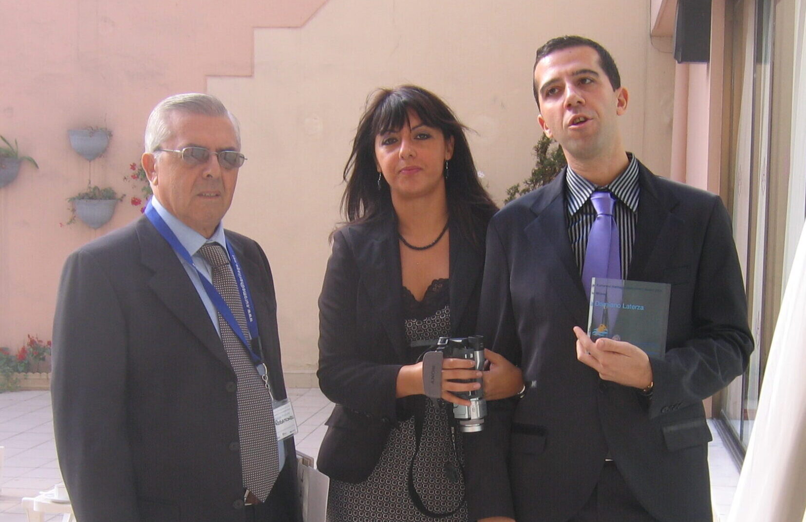 Antonio Rosamondo, Giusy Rosamondo e Damiano Laterza. Istanbul, 2006